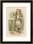 Alice Holds The Bottle Which Says Drink Me On The Label by John Tenniel Limited Edition Print