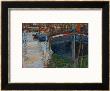 Boats Mirrored In The Water, 1908 by Egon Schiele Limited Edition Print