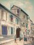 Rue Cortot Ã€ Montmartre by Maurice Utrillo Limited Edition Print