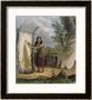Indian Woman Dressing A Buffalo Skin by Seth Eastman Limited Edition Pricing Art Print