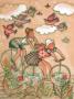 Les Deux Velos by Francoise Deberdt Limited Edition Pricing Art Print