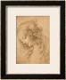 Study For The Face Of The Virgin Mary Of The Annunciation Now In The Louvre by Leonardo Da Vinci Limited Edition Print