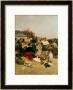 The Poultry Market, 1885 by Lajos Deak Ebner Limited Edition Print