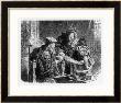 Faust Making His Contract With Mephistophiles by Franz Sinn Limited Edition Print