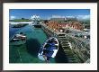 Fishing Boats By Jetty With Clear Water, Orkney Islands, Scotland by Paul Kay Limited Edition Print