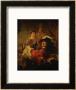 Rembrandt (Self-Portrait) And Saskia In The Parable Of The Prodigal Son, 1635-39 by Rembrandt Van Rijn Limited Edition Print