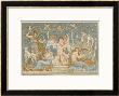 Various Musicians Playing Various Instruments: A Harp A Lyre Pipes Hunting Horn by Walter Crane Limited Edition Pricing Art Print