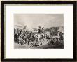 Battle Of Poltava Peter The Great Defeats Charles Xii Of Sweden At Poltava by W. Hulland Limited Edition Pricing Art Print