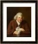 Portrait Of Dr Erasmus Darwin (1731-1802) Scientist, Inventor, Poet, Grandfather Of Charles Darwin by Joseph Wright Of Derby Limited Edition Print