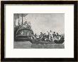 Captain Bligh And Some Loyal Crew Members Are Cast Adrift In An Open Boat By The Mutineers by R. Dodd Limited Edition Print