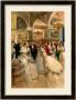 At The Ball by Auguste Francois Gorguet Limited Edition Pricing Art Print