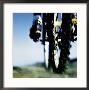 Close-Up Of Mountain Biker On Bicycle by Robert Houser Limited Edition Pricing Art Print