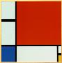 Composition With Red Blue Yellow by Piet Mondrian Limited Edition Print