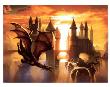 Sunset Dragon by Ciruelo Limited Edition Print