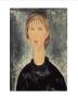 Jeaune Fille Blonde En Buste by Amedeo Modigliani Limited Edition Print
