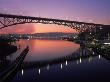 Aurora Bridge And Lake Union At Sunrise, Seattle by Jim Corwin Limited Edition Print