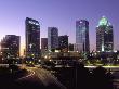 Skyline Of Tampa At Dusk, Florida by John Coletti Limited Edition Print