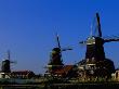 Windmills, Zaanstad, North Holland by Walter Bibikow Limited Edition Print