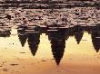 Reflection Of Angkor Wat In Pond, Cambodia by Walter Bibikow Limited Edition Print