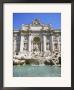 Baroque Style, Trevi Fountain (Fontana Di Trevi), Rome, Lazio, Italy, Europe by Gavin Hellier Limited Edition Print