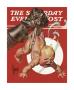 New Year's Baby, C.1941: In The Grip Of War by Joseph Christian Leyendecker Limited Edition Pricing Art Print