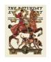 Fall Foxhunting, C.1929 by Joseph Christian Leyendecker Limited Edition Print