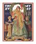 Victorian Family At Christmas, C.1934 by Joseph Christian Leyendecker Limited Edition Pricing Art Print