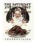 Thanksgiving Dinner, C.1919 by Joseph Christian Leyendecker Limited Edition Print
