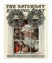 Santa Behind Window, C.1919 by Joseph Christian Leyendecker Limited Edition Print