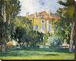 The House At Jas De Bouffan by Paul Cezanne Limited Edition Pricing Art Print