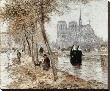 Notre Dame De Paris by Jean Francois Raffaelli Limited Edition Pricing Art Print