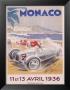 Monaco Grand Prix, 1936 by Geo Ham Limited Edition Print