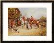 Outside The Three Crowns by Heywood Hardy Limited Edition Print