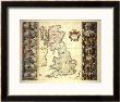 Map Of Great Britain by Joan Blaeu Limited Edition Print