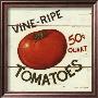 Vine Ripe Tomatoes by David Carter Brown Limited Edition Pricing Art Print