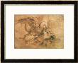 Fight Between A Dragon And A Lion by Leonardo Da Vinci Limited Edition Print