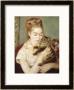 Woman With A Cat by Pierre-Auguste Renoir Limited Edition Pricing Art Print