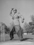 Actor Boris Karloff Playing Cricket by Loomis Dean Limited Edition Print