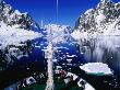 Ioffe Ship Icebreaking Through Lemaire Channel, Paradise Bay, Antarctic Peninsula, Antarctica by Juliet Coombe Limited Edition Print