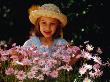 Young Girl In Garden, Melbourne, Australia by Richard I'anson Limited Edition Print