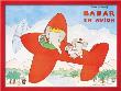 Babar En Avion by Laurent De Brunhoff Limited Edition Pricing Art Print