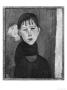 Marie, Young Woman Of The People by Amedeo Modigliani Limited Edition Print