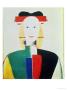 The Girl With The Hat by Kasimir Malevich Limited Edition Pricing Art Print