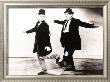 Laurel And Hardy In Danza by De Pasquale Limited Edition Print