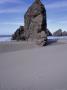 Rocks, Beach & Ocean, Pistol Beach, Or by Peter L. Chapman Limited Edition Print