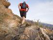 Man Trail Running On The Mount Olympus Trail, Wasatch Mountains, Usa by Mike Tittel Limited Edition Pricing Art Print