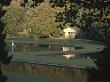 Studley Royal, View Of Temple Over Lake, Fountains Abbey North Ripon, North Yorkshire by Clive Boursnell Limited Edition Print