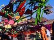 People On Ride At Santa Cruz Beach Boardwalk by Eddie Brady Limited Edition Pricing Art Print