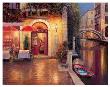 Night Cafe After Rain by Haixia Liu Limited Edition Pricing Art Print