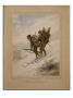 Game Hunters (W/C On Paper) by Knud Bergslien Limited Edition Print